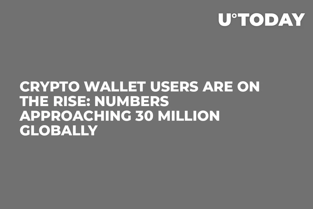 Crypto Wallet Users are on the Rise: Numbers Approaching 30 Million Globally