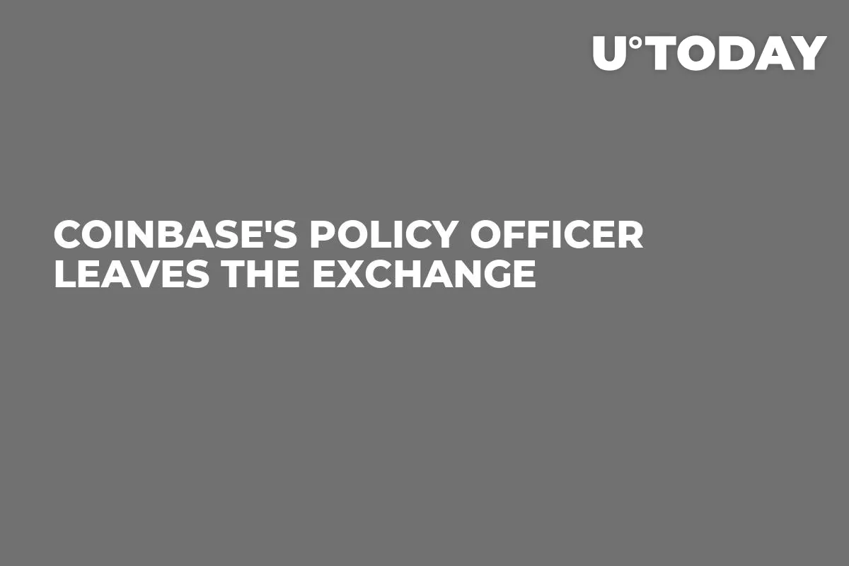 Coinbase's Policy Officer Leaves the Exchange