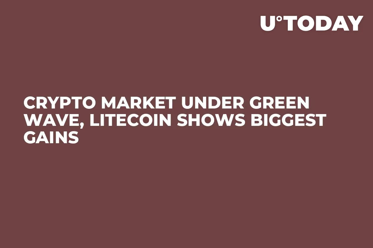 Crypto Market under Green Wave, Litecoin Shows Biggest Gains