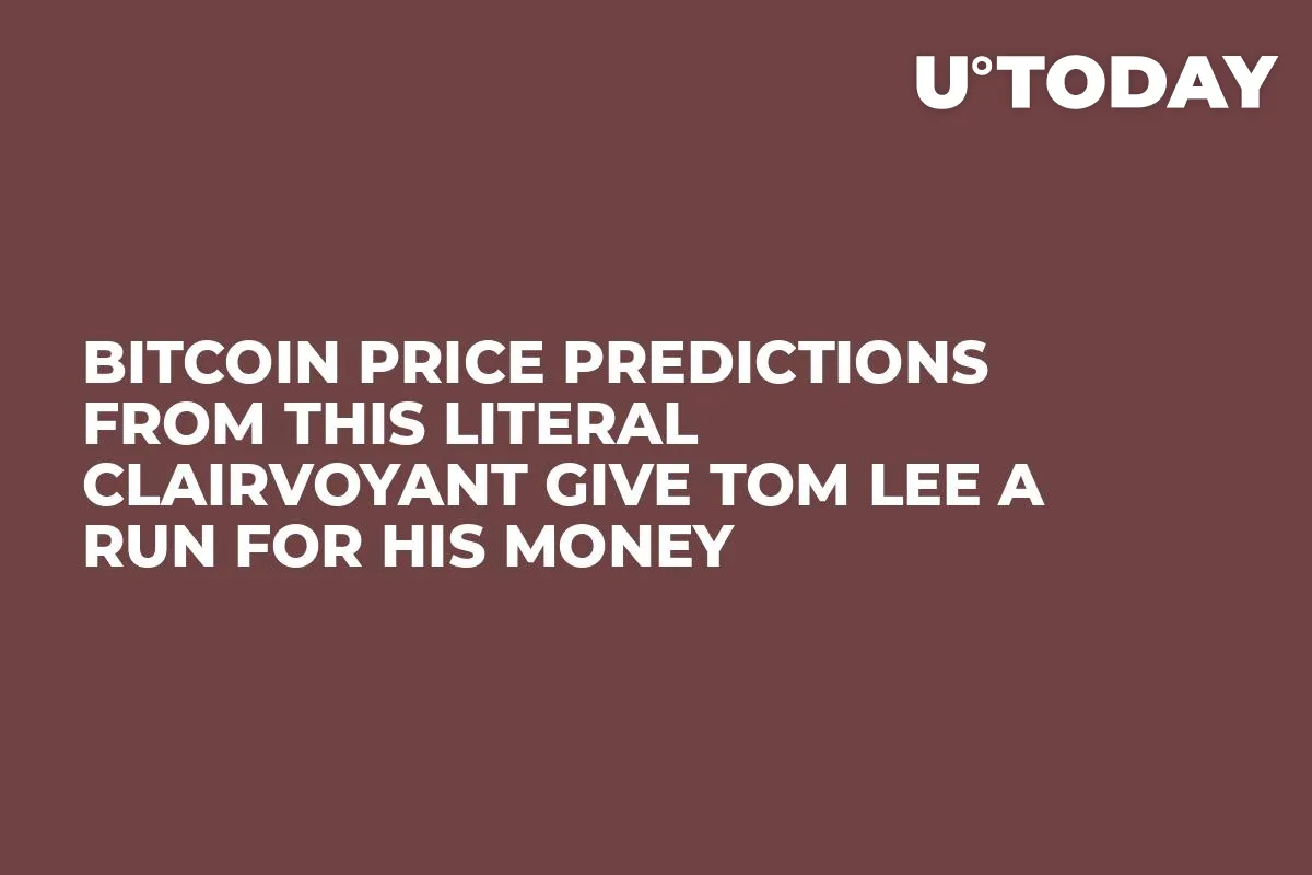 Bitcoin Price Predictions from This Literal Clairvoyant Give Tom Lee a Run for His Money 