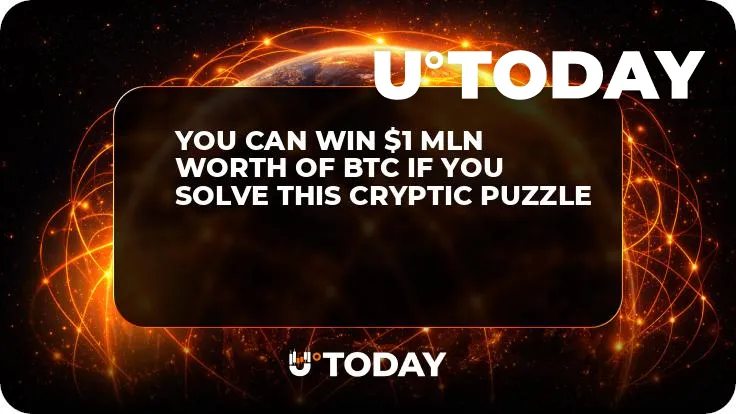 You Can Win $1 Mln Worth of BTC If You Solve This Cryptic Puzzle