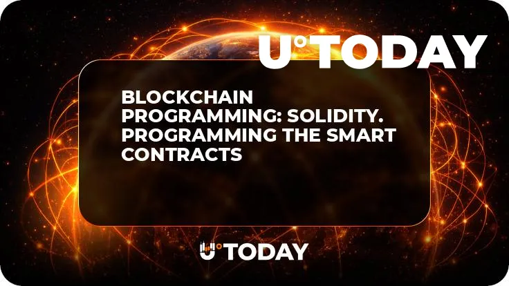 Blockchain Programming: Solidity. Programming the Smart Contracts
