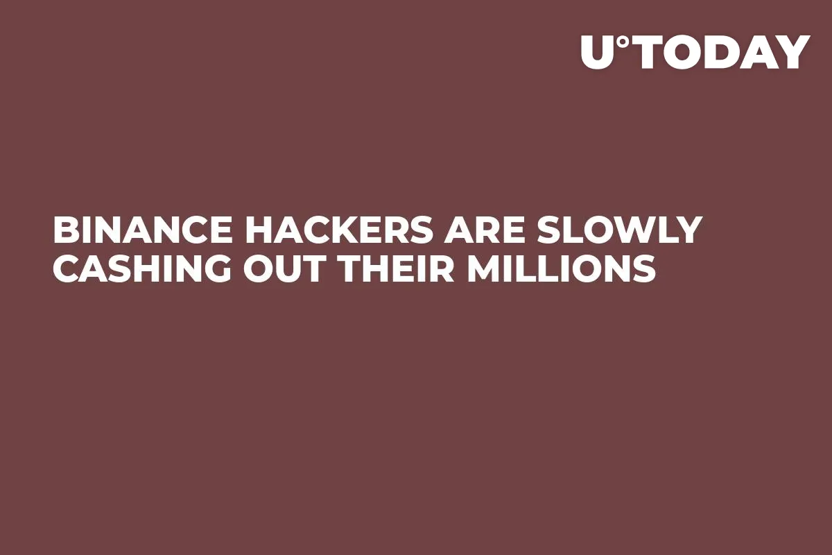 Binance Hackers Are Slowly Cashing Out Their Millions