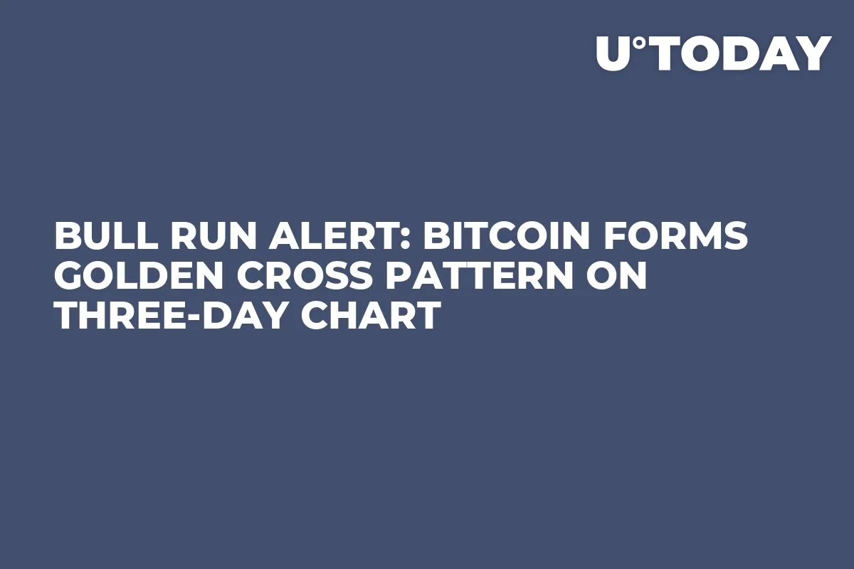 Bull Run Alert: Bitcoin Forms Golden Cross Pattern on Three-Day Chart  