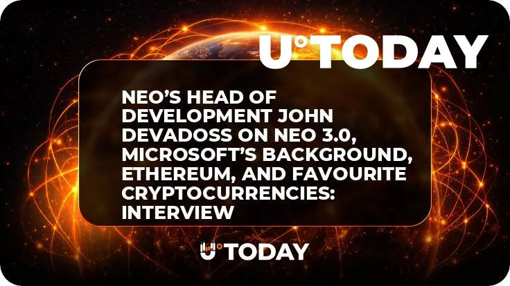 NEO’s Head of Development John deVadoss on NEO 3.0, Microsoft’s Background, Ethereum, and Favourite Cryptocurrencies: Interview