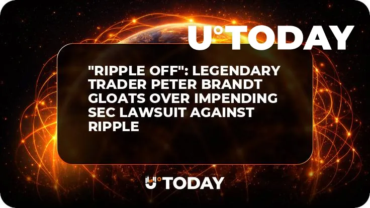 "RIPple OFF": Legendary Trader Peter Brandt Gloats Over Impending SEC Lawsuit Against Ripple