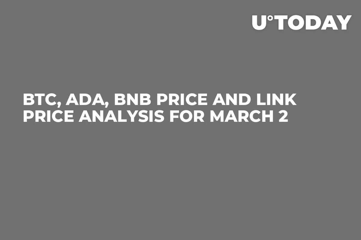 BTC, ADA, BNB Price and LINK Price Analysis for March 2