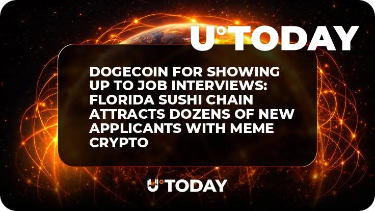 Dogecoin for Showing Up to Job Interviews: Florida Sushi Chain Attracts Dozens of New Applicants with Meme Crypto