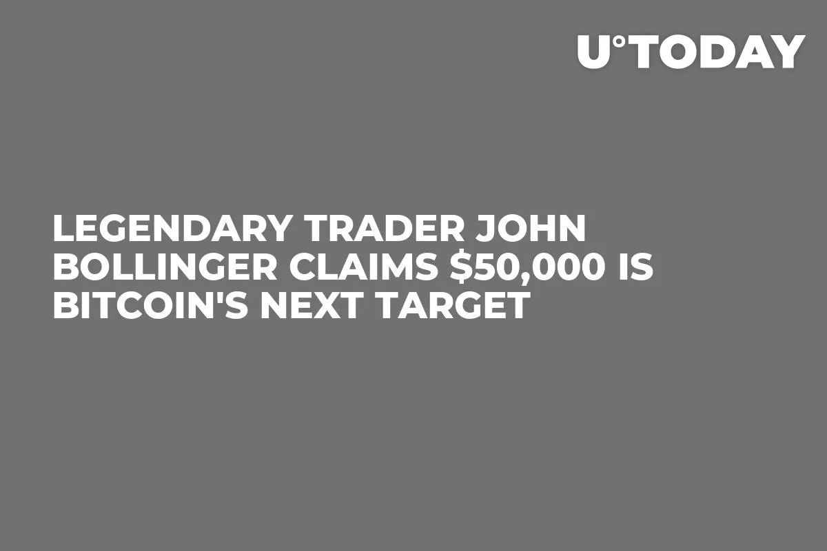 Legendary Trader John Bollinger Claims $50,000 Is Bitcoin's Next Target