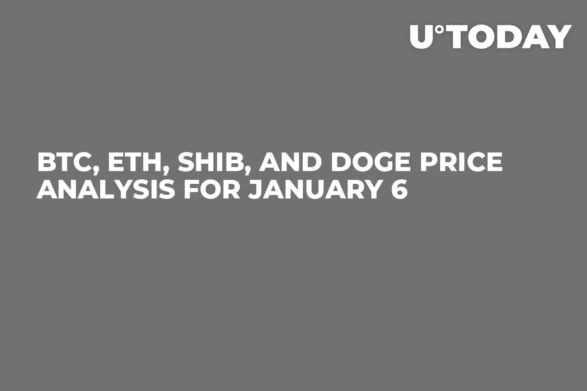 BTC, ETH, SHIB, and DOGE Price Analysis for January 6