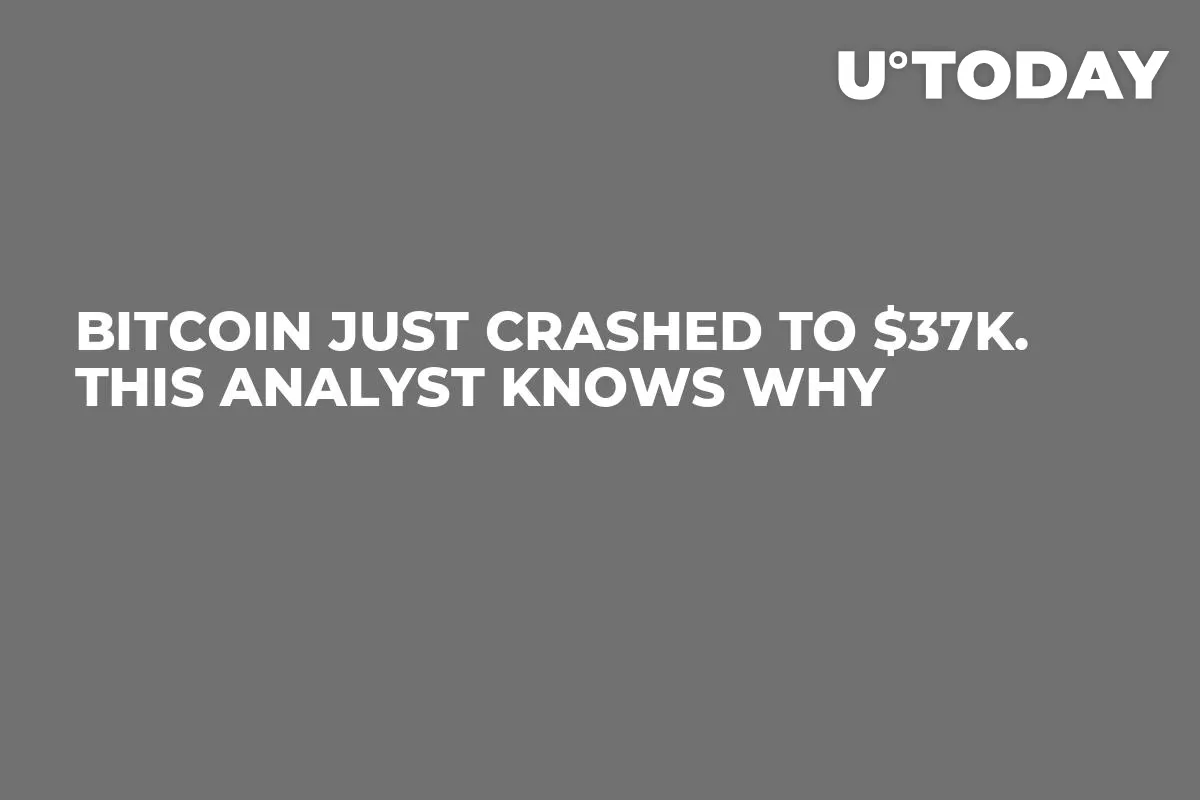 Bitcoin Just Crashed to $37K. This Analyst Knows Why
