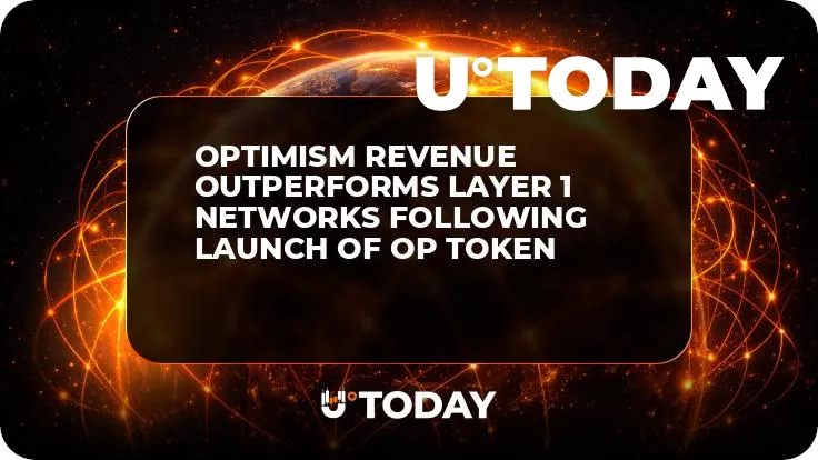 Optimism Revenue Outperforms Layer 1 Networks Following Launch of OP Token