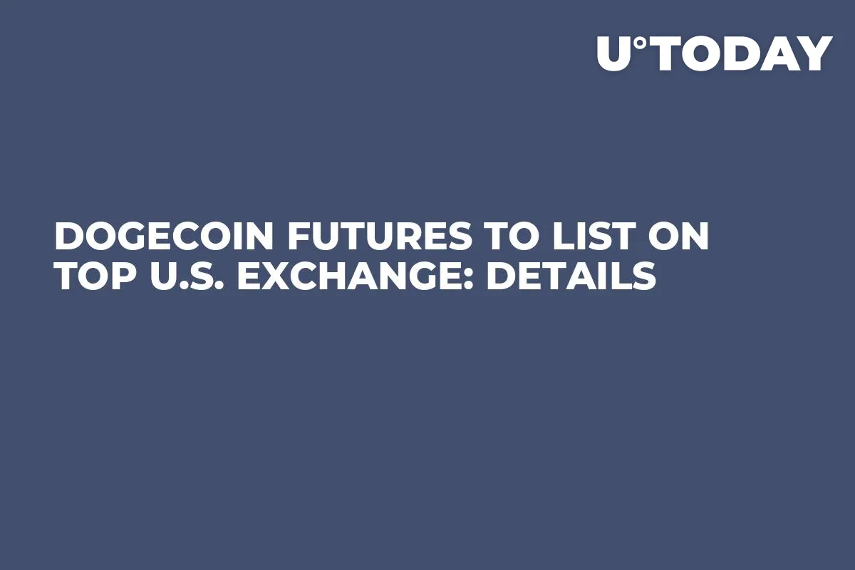 Dogecoin Futures to List on Top U.S. Exchange: Details