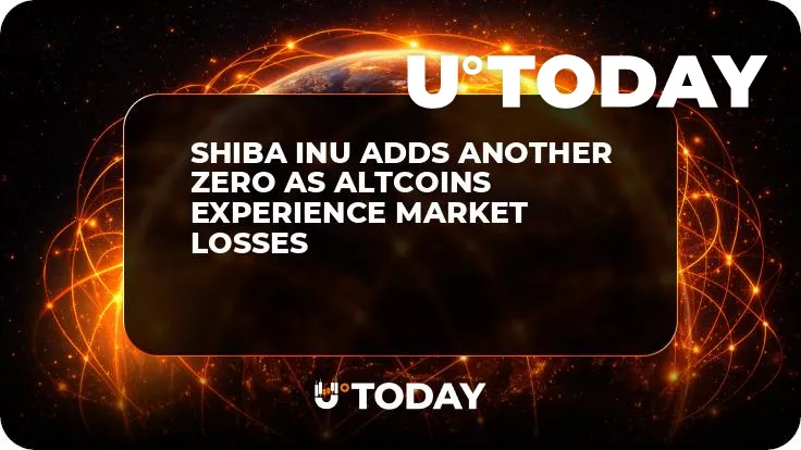 Shiba Inu Adds Another Zero as Altcoins Experience Market Losses