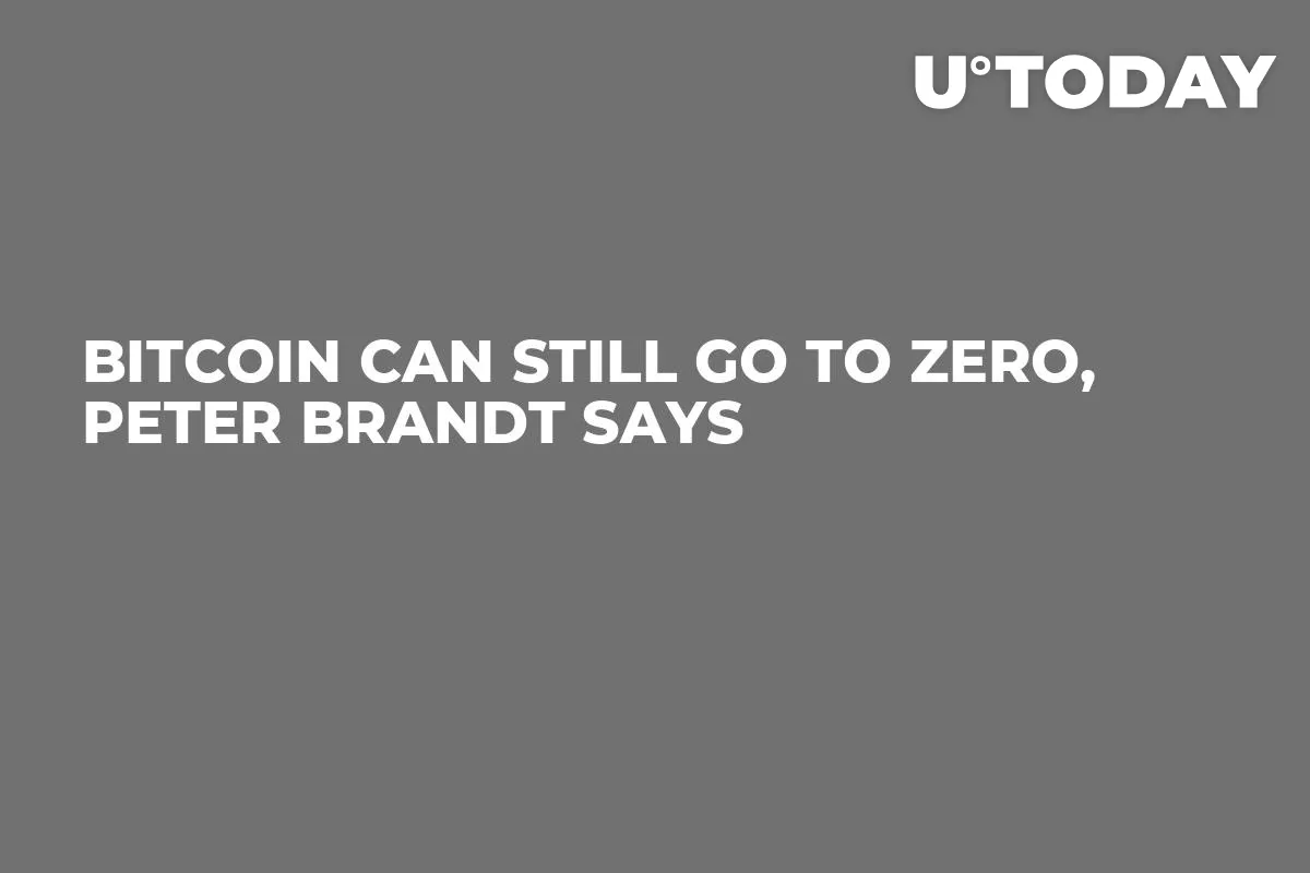 Bitcoin Can Still Go to Zero, Peter Brandt Says 