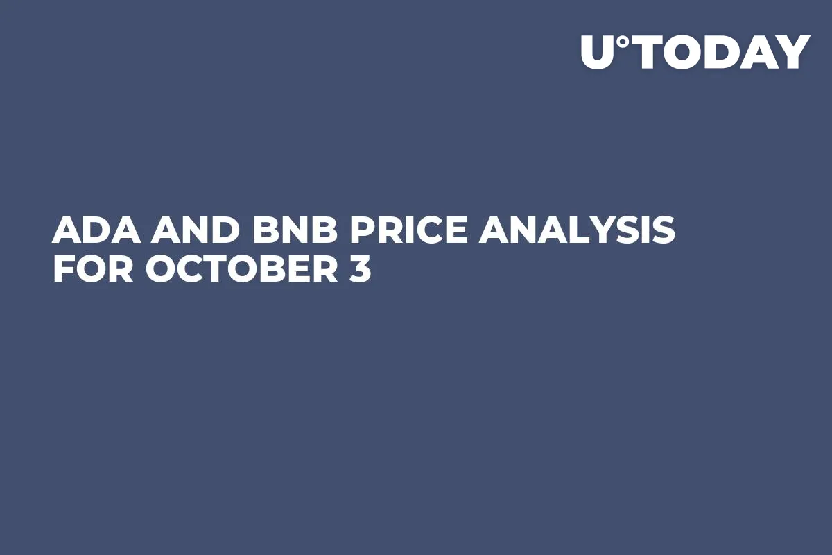 ADA and BNB Price Analysis for October 3