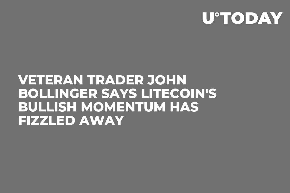 Veteran Trader John Bollinger Says Litecoin's Bullish Momentum Has Fizzled Away