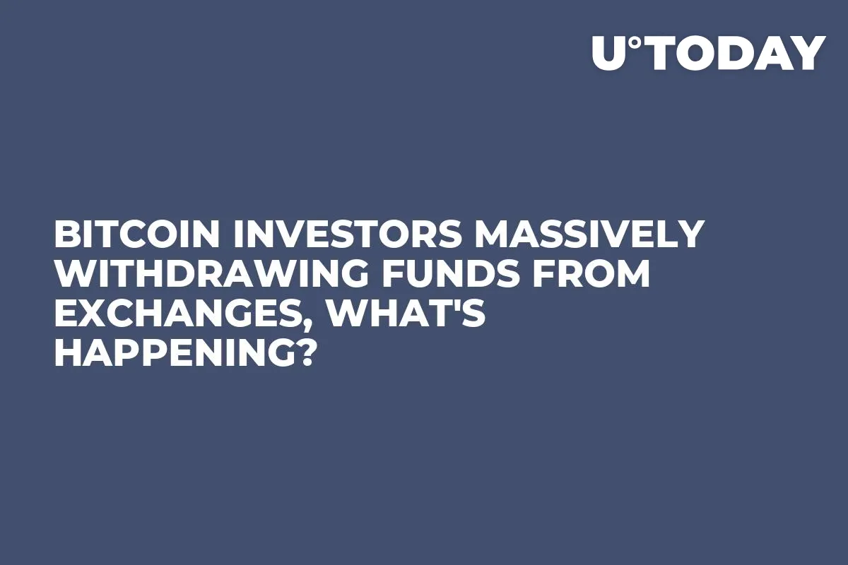 Bitcoin Investors Massively Withdrawing Funds From Exchanges, What's Happening?