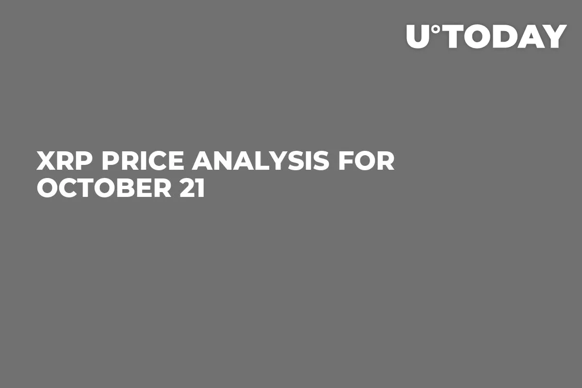 XRP Price Analysis for October 21