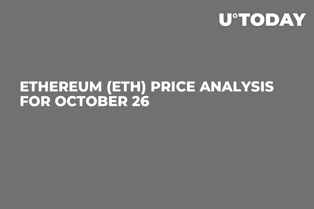 Ethereum (ETH) Price Analysis for October 26