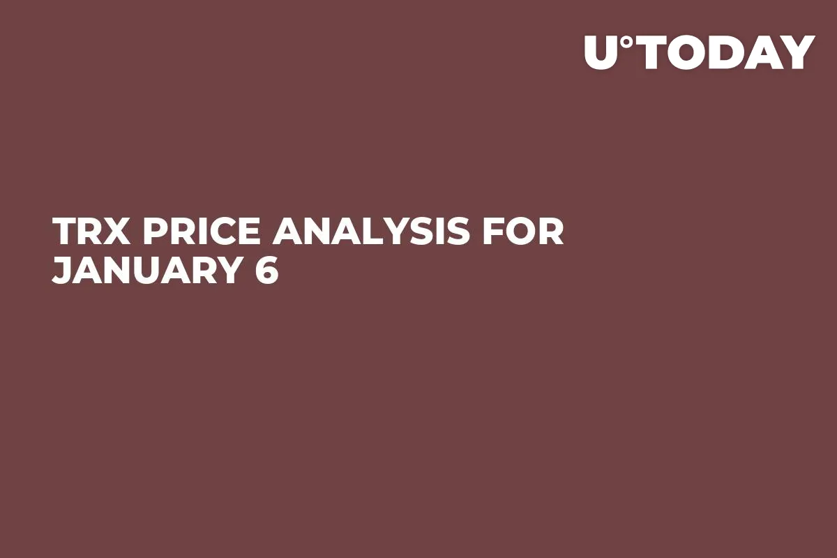 TRX Price Analysis for January 6