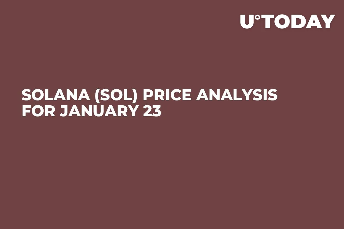 Solana (SOL) Price Analysis for January 23