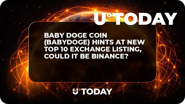 Baby Doge Coin (BabyDoge) Hints at New Top 10 Exchange Listing, Could It Be Binance?