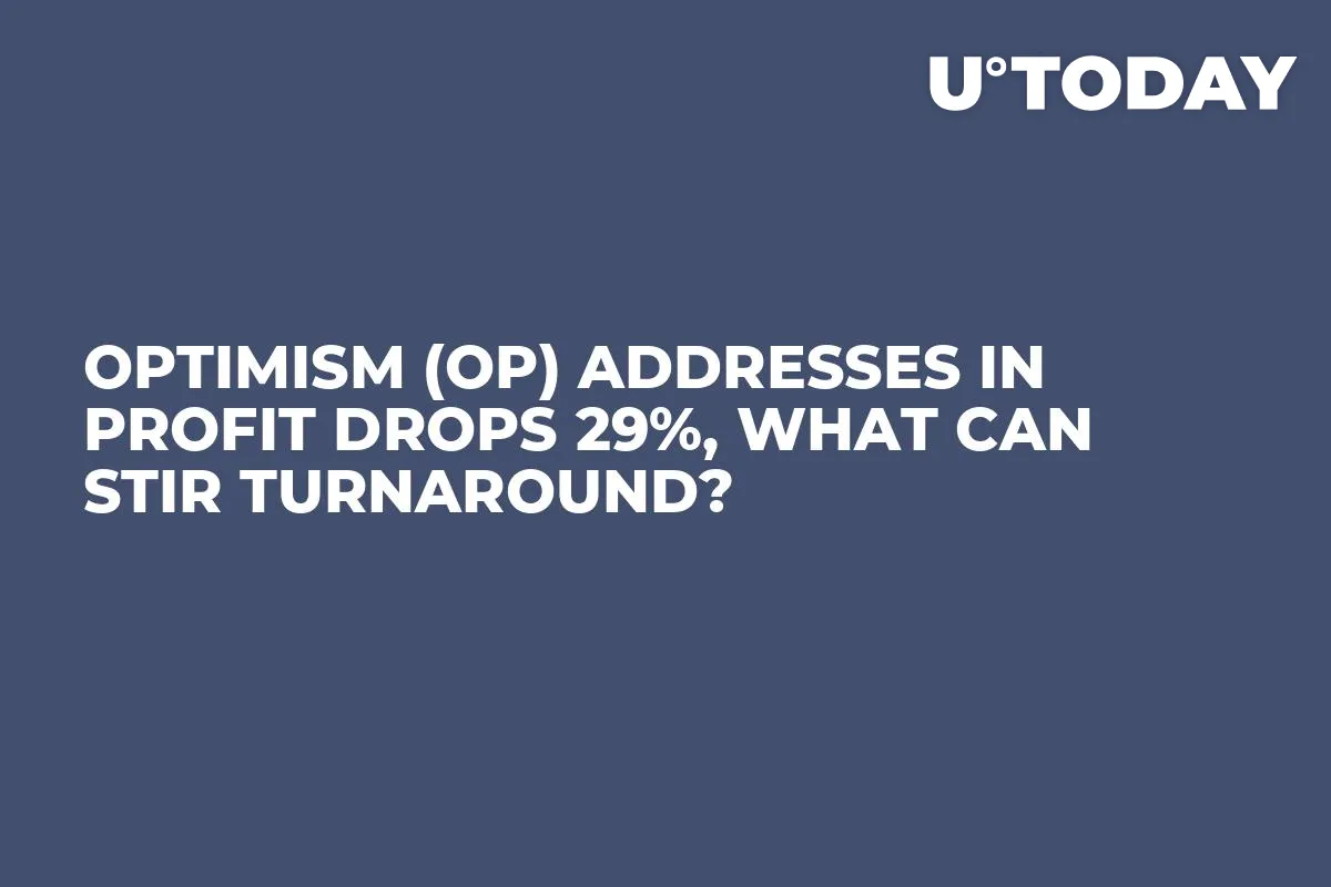 Optimism (OP) Addresses in Profit Drops 29%, What Can Stir Turnaround?