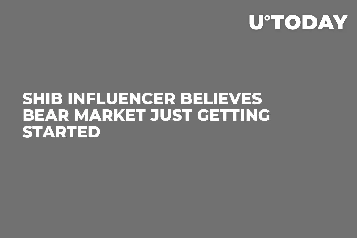 SHIB Influencer Believes Bear Market Just Getting Started