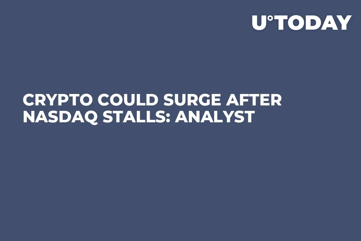 Crypto Could Surge After Nasdaq Stalls: Analyst