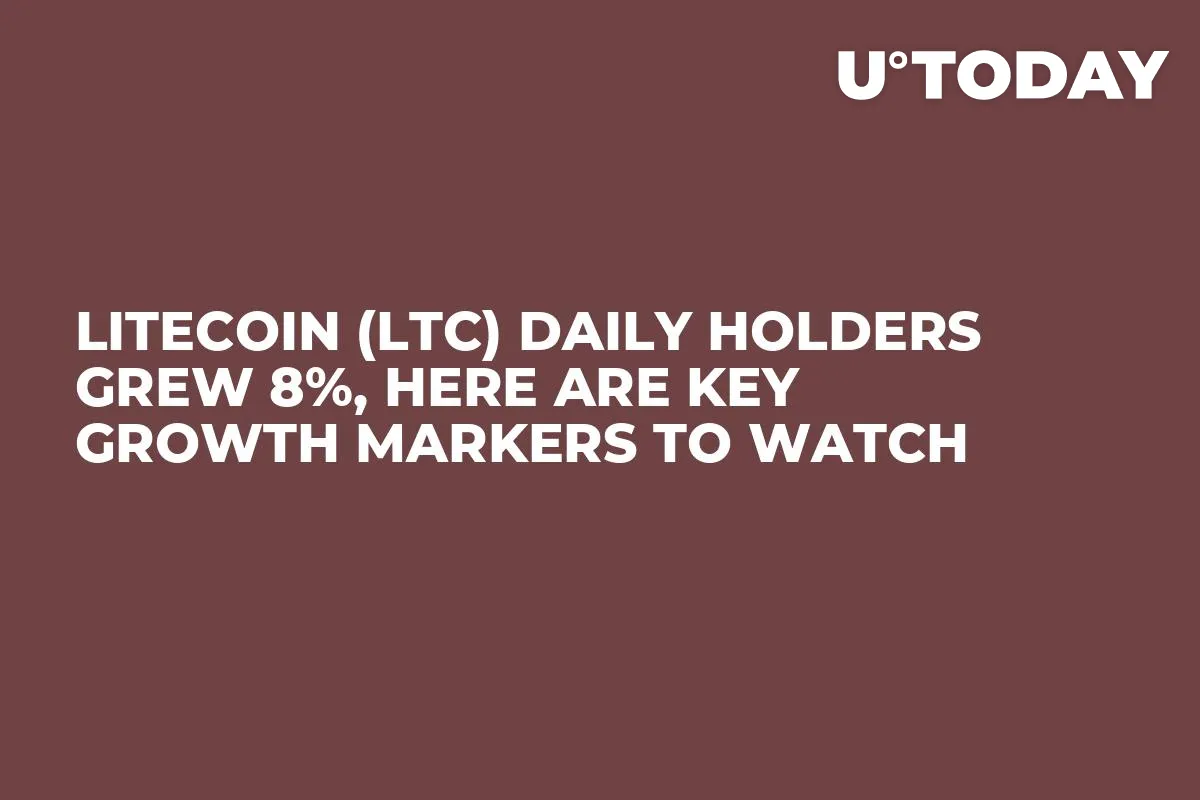 Litecoin (LTC) Daily Holders Grew 8%, Here Are Key Growth Markers to Watch