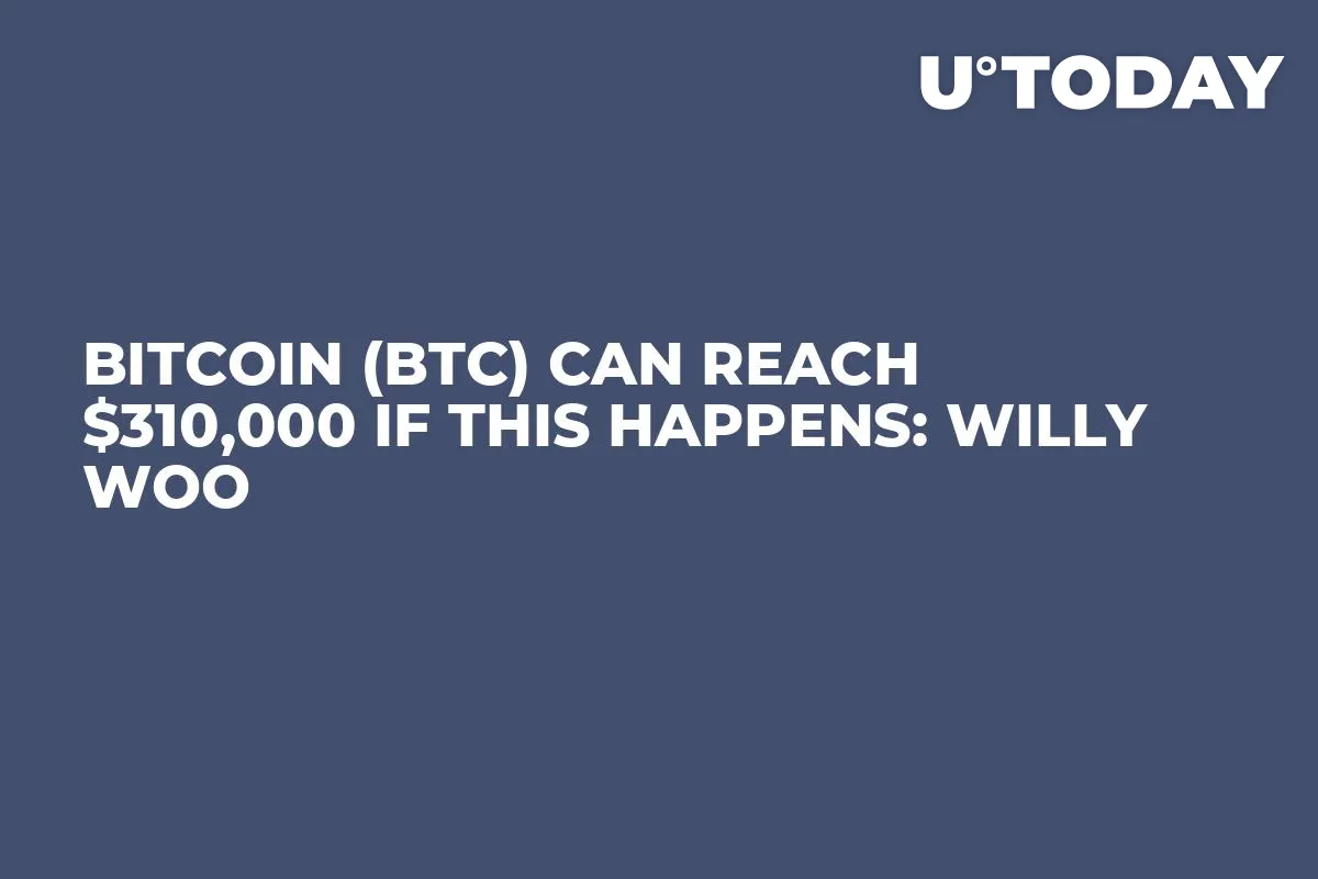 Bitcoin (BTC) Can Reach $310,000 If This Happens: Willy Woo