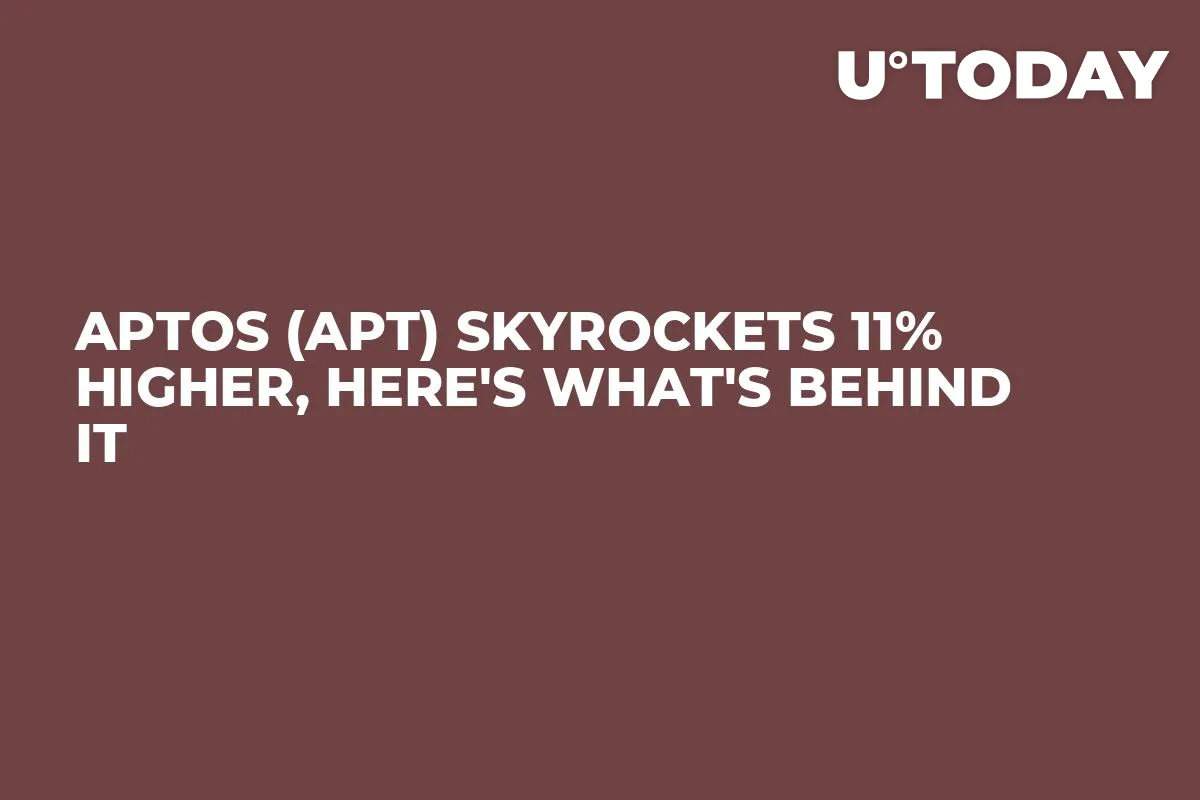 Aptos (APT) Skyrockets 11% Higher, Here's What's Behind It