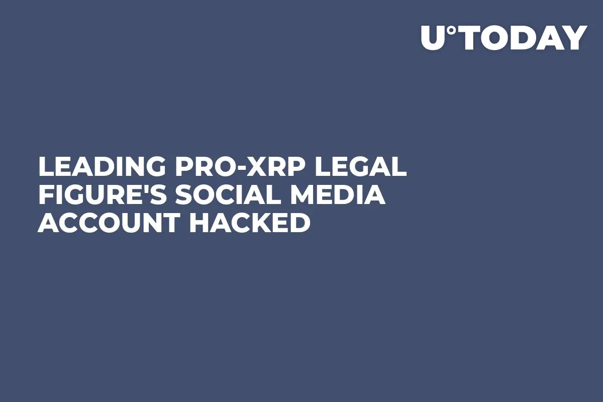 Leading Pro-XRP Legal Figure's Social Media Account Hacked
