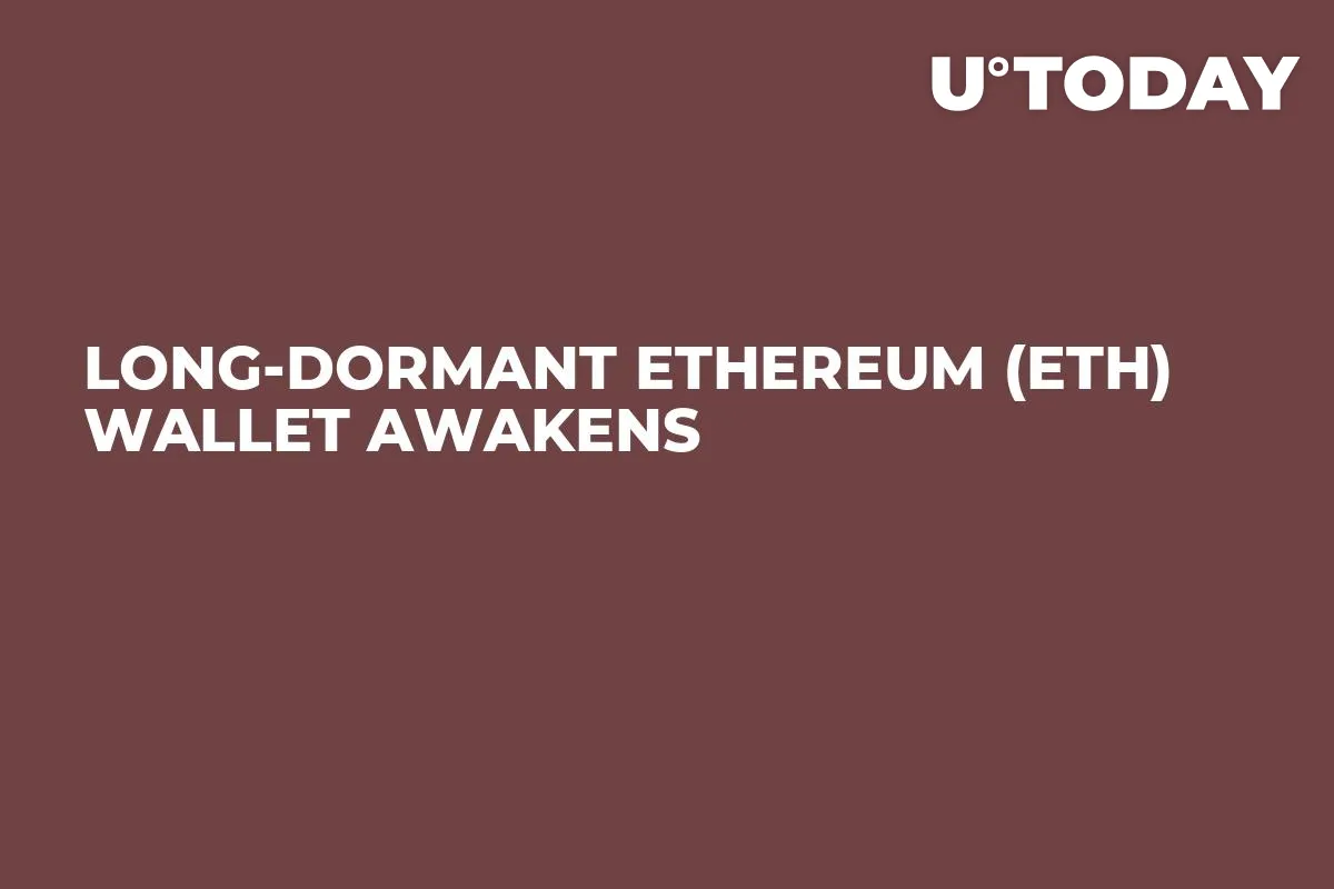 Long-Dormant Ethereum (ETH) Wallet Awakens