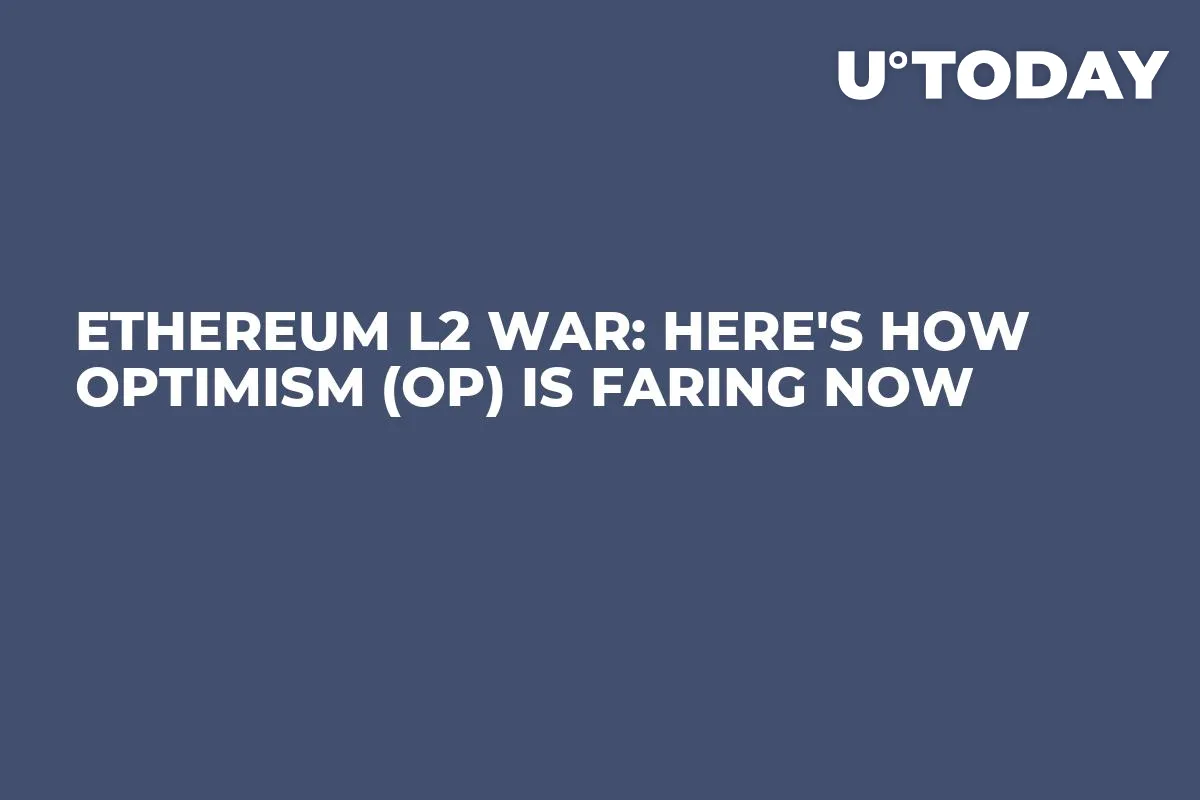 Ethereum L2 War: Here's How Optimism (OP) Is Faring Now