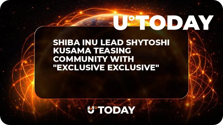 Shiba Inu Lead Shytoshi Kusama Teasing Community with "Exclusive Exclusive"