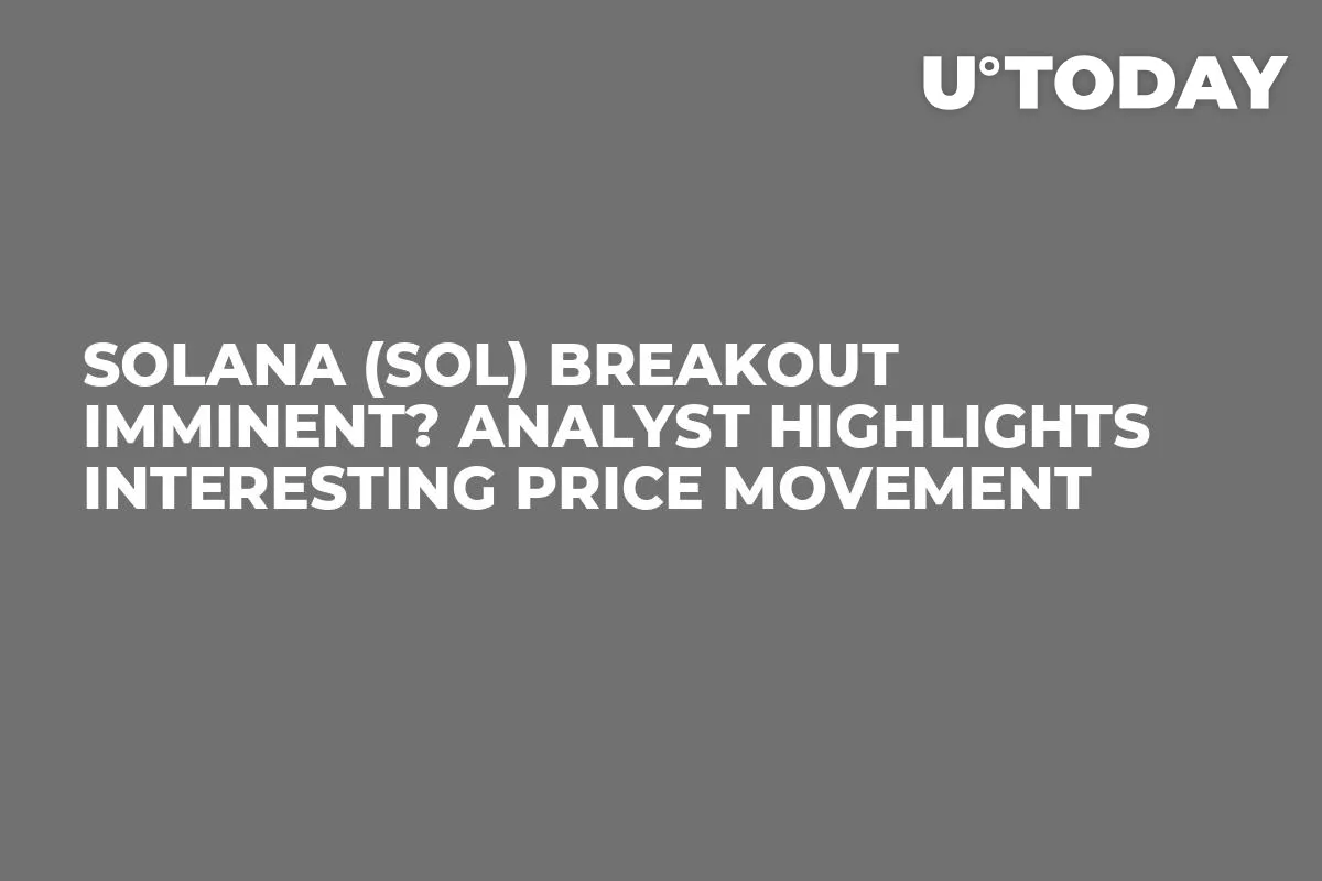 Solana (SOL) Breakout Imminent? Analyst Highlights Interesting Price Movement