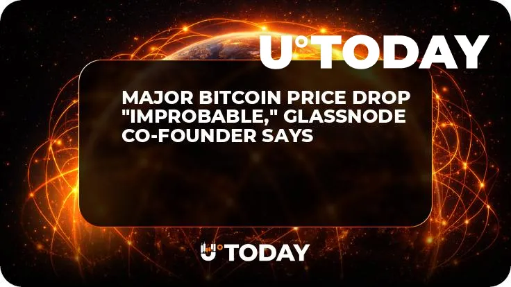 Major Bitcoin Price Drop "Improbable," Glassnode Co-Founder Says