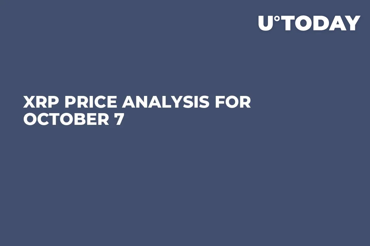 XRP Price Analysis for October 7