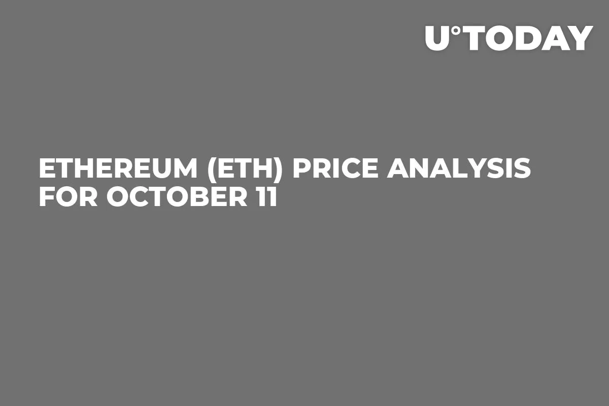 Ethereum (ETH) Price Analysis for October 11