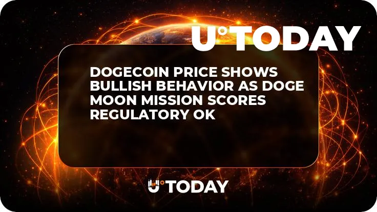 Dogecoin Price Shows Bullish Behavior as DOGE Moon Mission Scores Regulatory OK