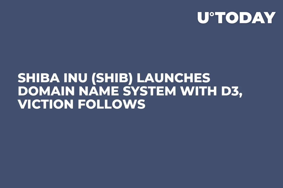 Shiba Inu (SHIB) Launches Domain Name System With D3, Viction Follows