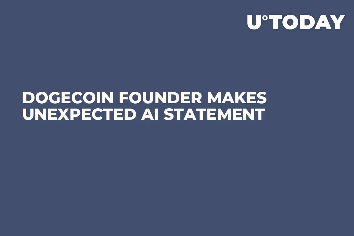 Dogecoin Founder Makes Unexpected AI Statement