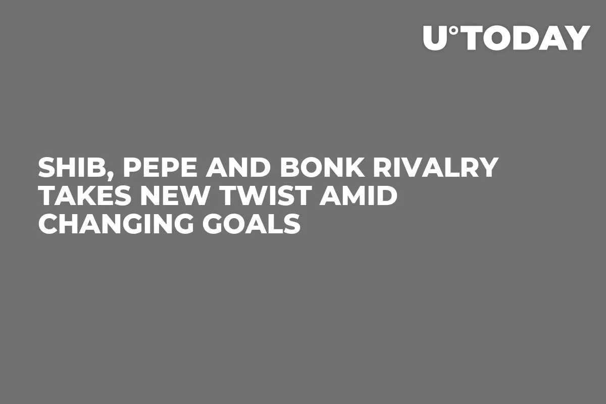SHIB, PEPE and BONK Rivalry Takes New Twist Amid Changing Goals