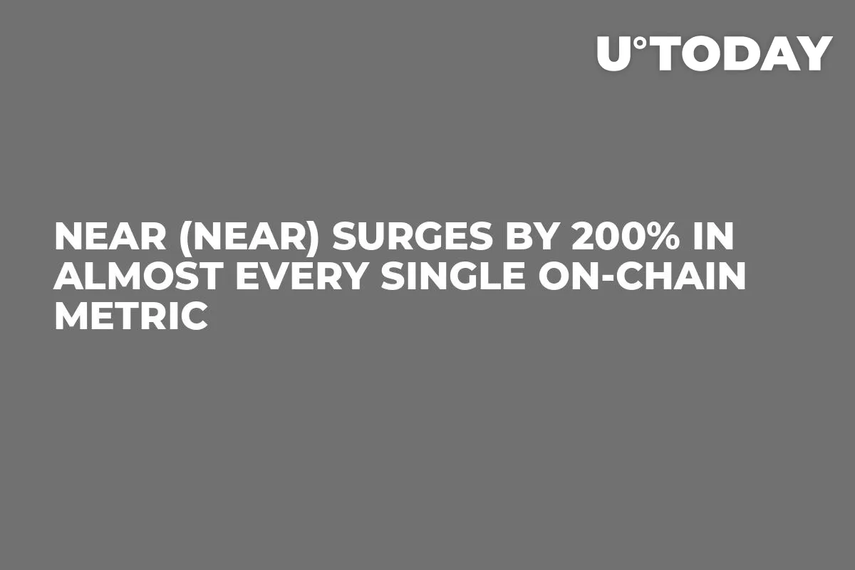 Near (NEAR) Surges by 200% in Almost Every Single On-Chain Metric
