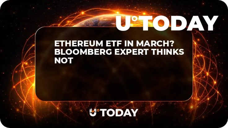 Ethereum ETF in March? Bloomberg Expert Thinks Not