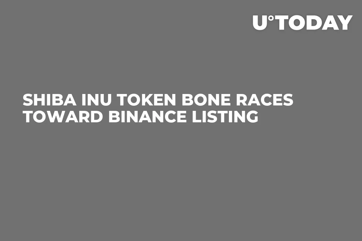 Shiba Inu Token BONE Races Toward Binance Listing