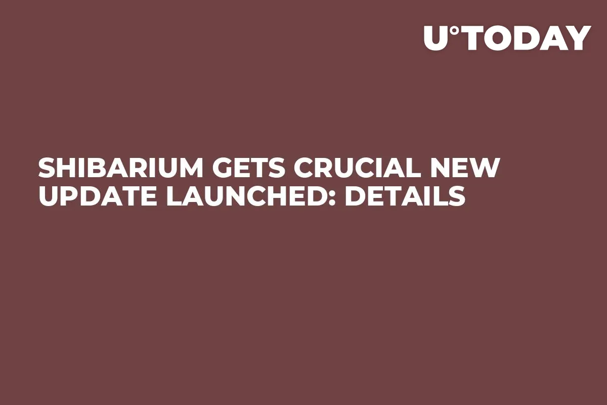 Shibarium Gets Crucial New Update Launched: Details