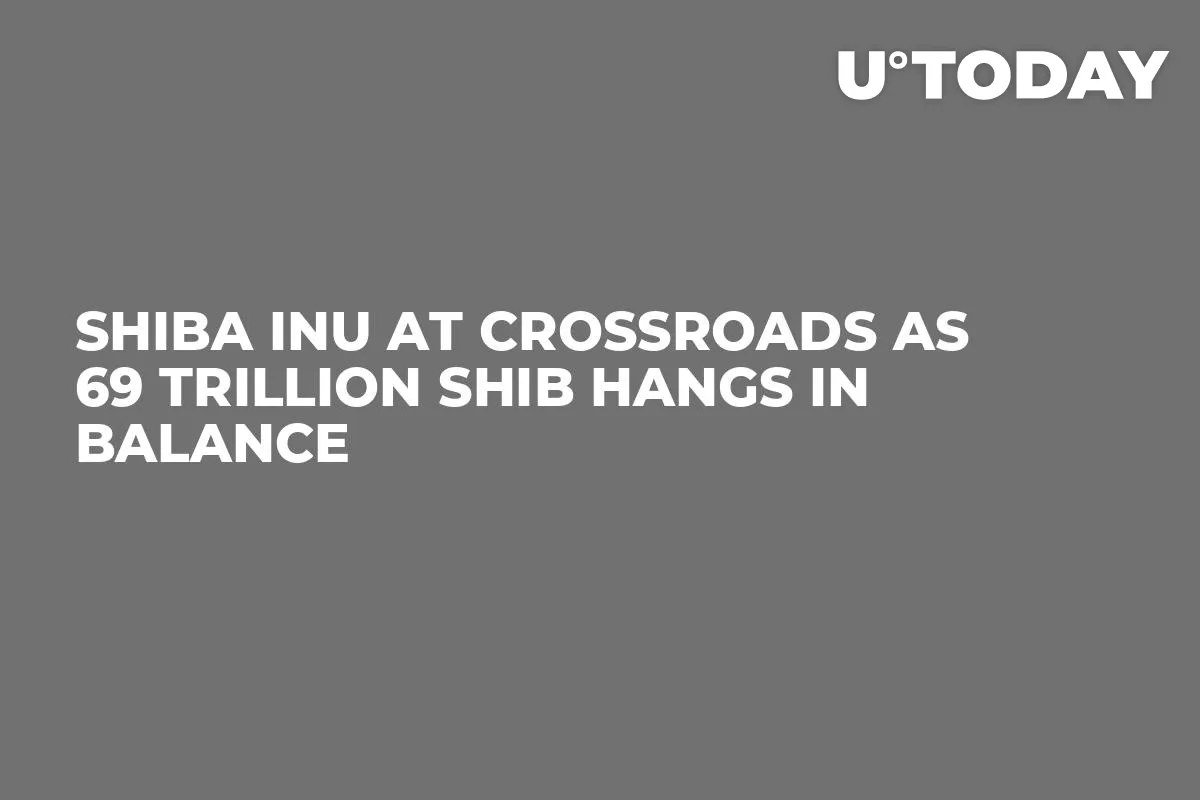 Shiba Inu at Crossroads as 69 Trillion SHIB Hangs in Balance